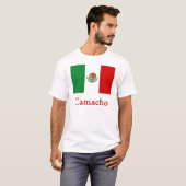 T-shirt Drapeau mexicain de Camacho (Devant entier)
