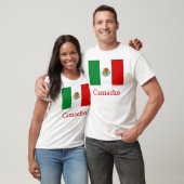T-shirt Drapeau mexicain de Camacho (Unisexe)