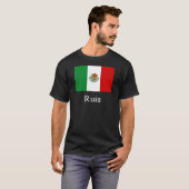 T-shirt Drapeau mexicain de Ruiz (Devant entier)