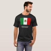 T-shirt Drapeau mexicain de Salazar (Devant entier)