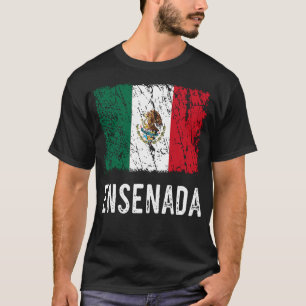 T-shirt Drapeau mexicain Ensenada Mexican Pride
