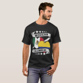 T-shirt Drapeau Mexicain Et Colombien (Devant entier)