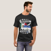 T-shirt Drapeau Mexicain Et Nicaragua (Devant entier)