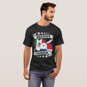T-shirt Drapeau Mexicain Et Panaméen (Devant entier)