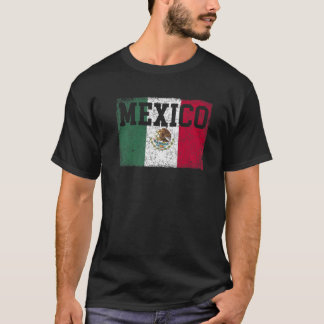 T-shirt Drapeau mexicain Fière de la culture hispanique me