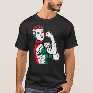 T-shirt Drapeau mexicain Fille inbrisable Patrimoine mexic