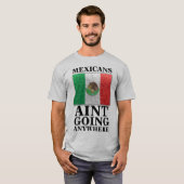 T-shirt Drapeau mexicain : Mexicains Montent N'Importe Où  (Devant entier)