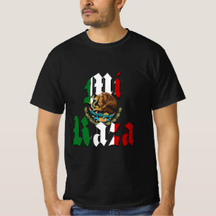 T-shirt Drapeau mexicain MI RAZA