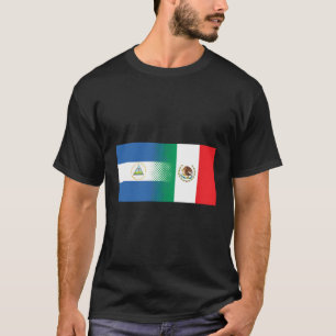 T-shirt Drapeau mexicain Nicaragua Mexique Nicaragua