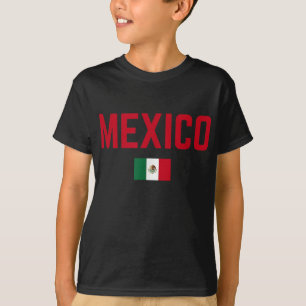 T-shirt Drapeau MEXICO Hommes Femmes Enfants MEXICO