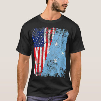 T-shirt Drapeau MICRONÉSIEN MICRO-ORIGINAL MICR