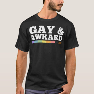 T-shirt Drapeau Minimaliste De La Fierté LGBTQ Gay Et Gay