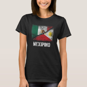 T-shirt Drapeau moitié mexicain moitié philippin Mexique P