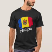 T-shirt Drapeau moldave Moldova (Devant)