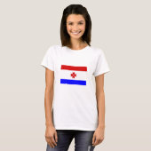 T-shirt Drapeau Mordovia (Devant entier)