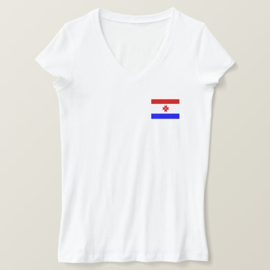 T-shirt Drapeau Mordovia (Design devant)