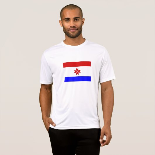 T-shirt Drapeau Mordovia (Devant entier)