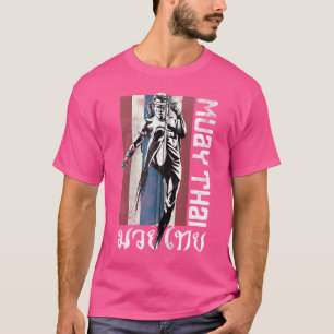 T-shirt Drapeau Muay Thai Thaïlande Arts martiaux