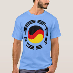 T-shirt Drapeau multilingue coréen