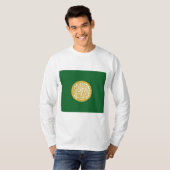 T-shirt Drapeau musulman des Rohingya (Devant entier)