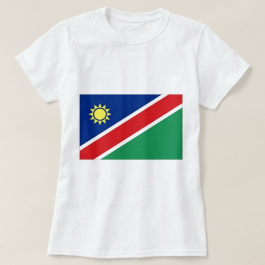 T-shirt Drapeau Namibie (Design devant)
