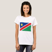 T-shirt Drapeau Namibie (Devant entier)