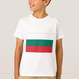 T-shirt Drapeau national bulgare