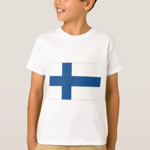 T-shirt Drapeau national de Finlande