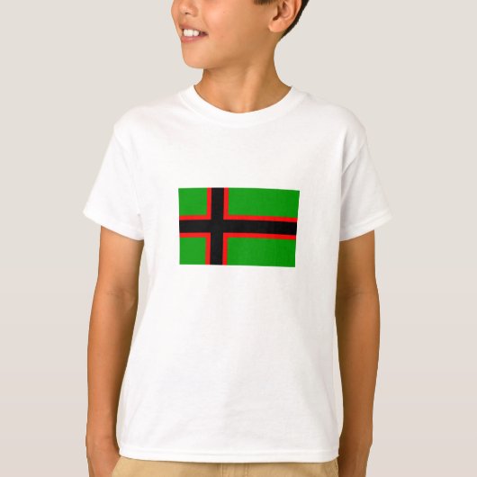 T-shirt Drapeau national de Karelia (Devant)