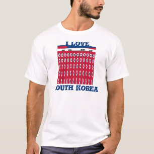 T-shirt Drapeau national de la Corée du Sud : Fierté du Ta