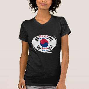 T-shirt Drapeau national de la Corée du Sud : Fierté du Ta