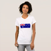 T-shirt Drapeau national de l'Australie (Devant entier)