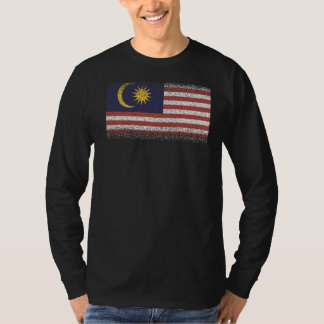 T-shirt Drapeau national de Malaisie souvenir pour les fem