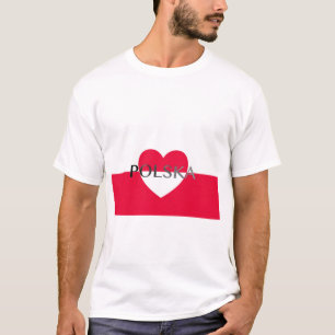T-shirt Drapeau national de Pologne - Rzeczpospolita Polsk