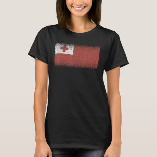 T-shirt Drapeau national de Tonga souvenir pour hommes fem