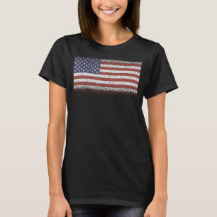 T-shirt Drapeau National des Etats-Unis souvenir pour homm