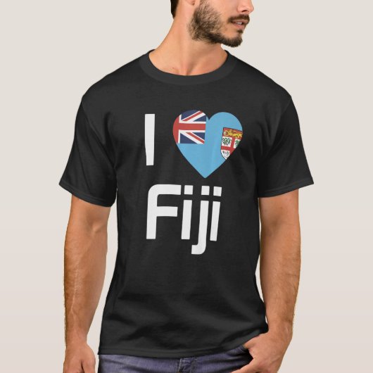 T-shirt Drapeau national des Fidji souvenir pour hommes fe (Devant)