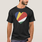 T-shirt Drapeau national des Seychelles souvenir pour les (Devant)