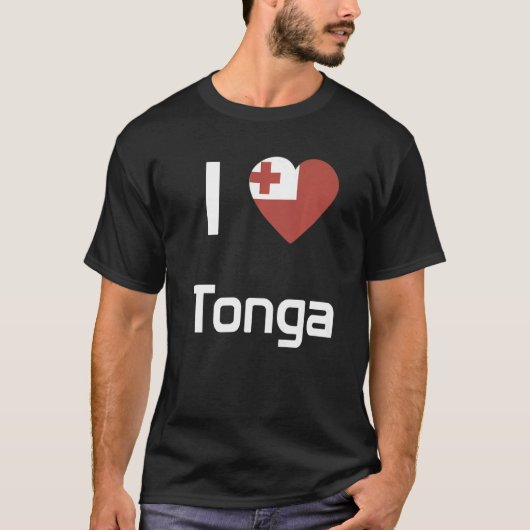 T-shirt Drapeau national des Tonga souvenir pour hommes fe (Devant)
