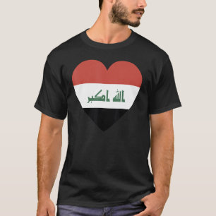 T-shirt Drapeau national d'Irak souvenir pour hommes femme