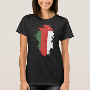 T-shirt Drapeau national d'Oman souvenir pour hommes femme