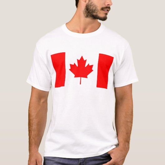 T-shirt Drapeau national du Canada - le Drapeau du Canada (Devant)