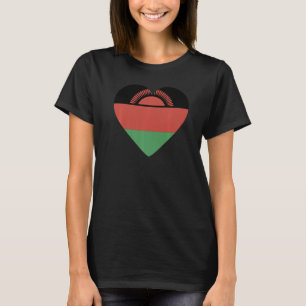 T-shirt Drapeau national du Malawi souvenir pour hommes fe