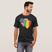 T-shirt Drapeau national du Mali souvenir pour les femmes (Devant entier)