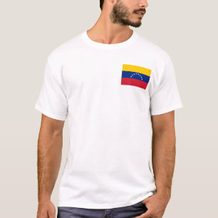 T-shirt Drapeau national du monde du Venezuela