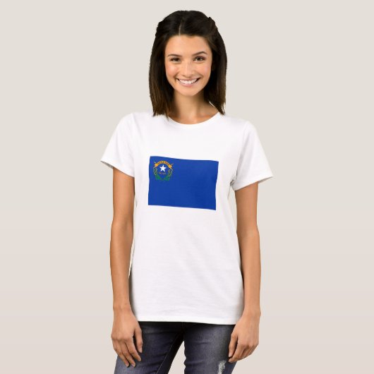 T-shirt Drapeau national du Nevada (Devant entier)
