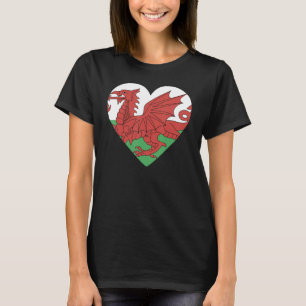 T-shirt Drapeau national du Pays de Galles souvenir pour h