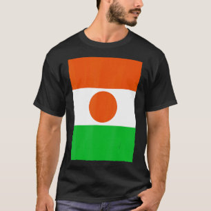 T-shirt Drapeau national Vintage rétro Niger