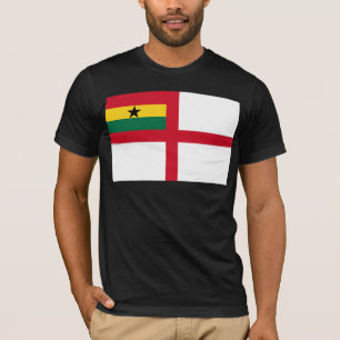 T-shirt Drapeau naval drapeau de Ghana, Ghana