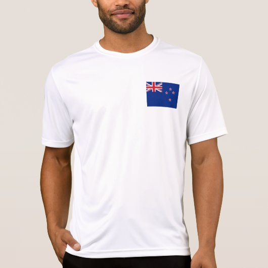 T-shirt Drapeau néo-zélandais (Devant)